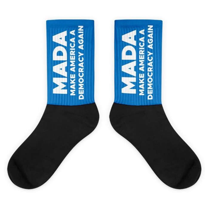 Hogue WS LLC MADA Make America a Democracy Again Socks