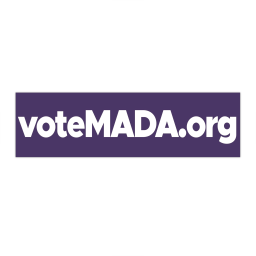 VoteMADA bumper sticker – anti-authoritarian message